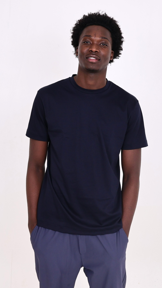 The Signature Tee - Midnight Navy