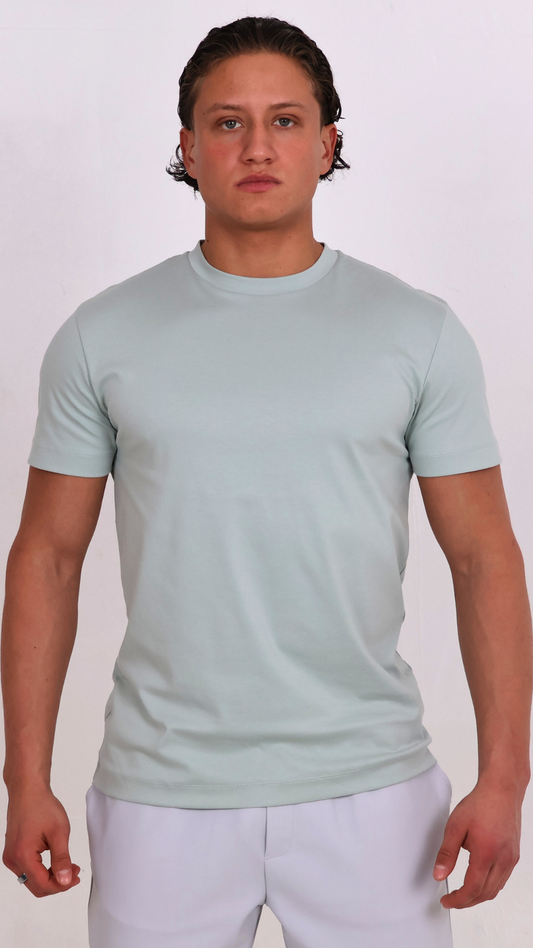 The Signature Tee - Silver Ash