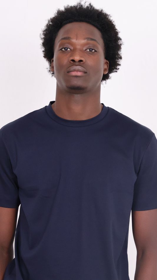 The Signature Tee - Midnight Navy