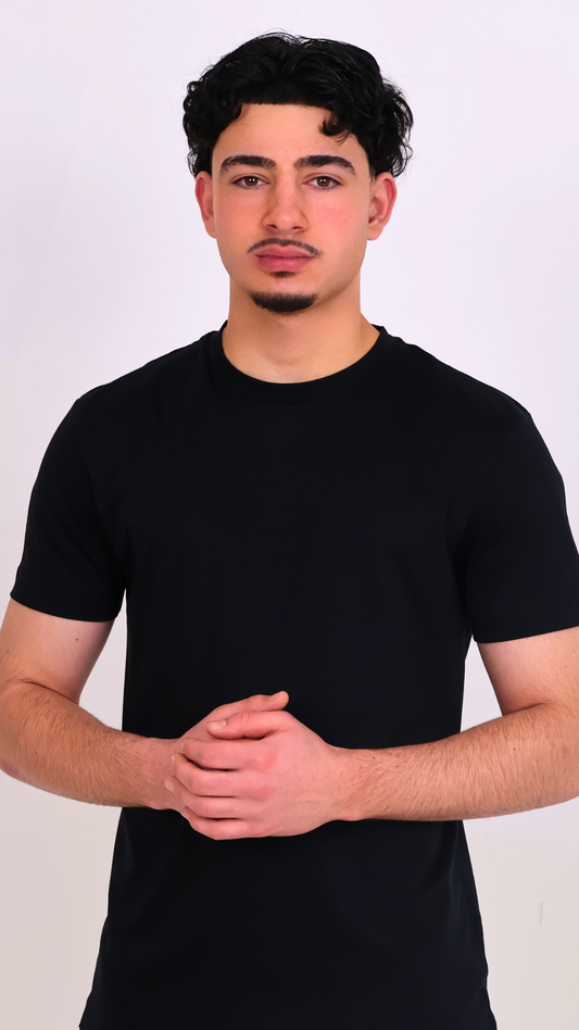 The Signature Tee - Onyx Black